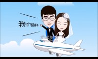 创意婚礼开场动画视频制作